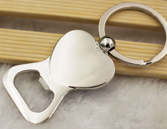 heart bottle opener keychain