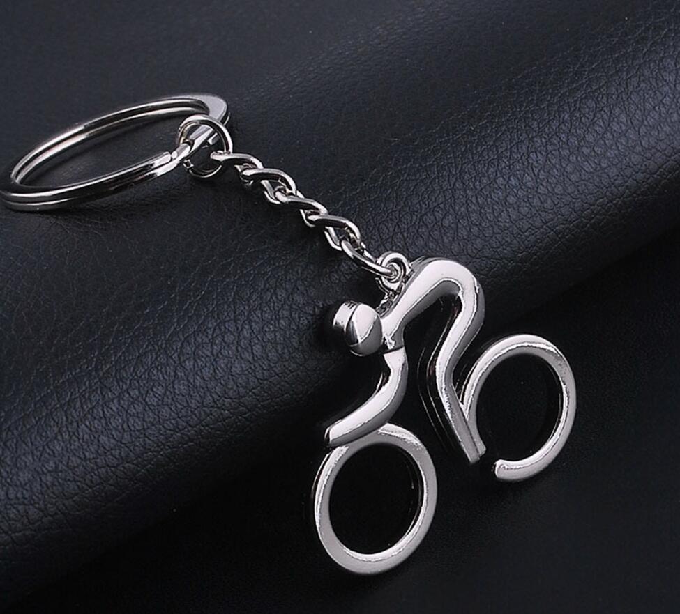 Creative cycling sports keychain
