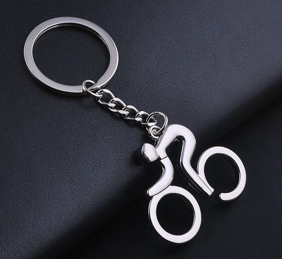 Creative cycling sports keychain