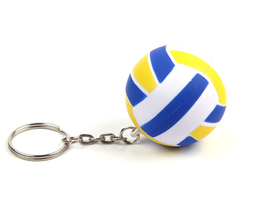 pu volleyball keychain, Custom Your Ball Keychains - Coolwholesales.com